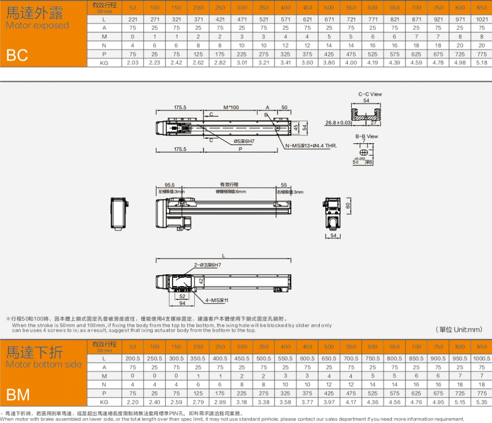 Aluminum Alloy Module Slide