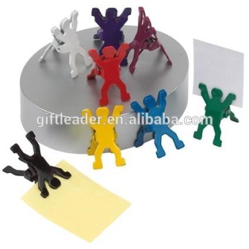 Metal Office Team Paper Clip Dispenser with Magnet