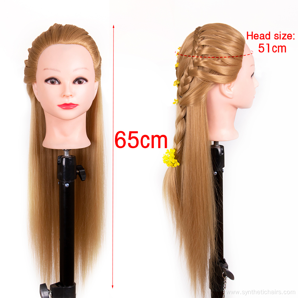 Barber Cosmetology Mannequin Doll Head For Braiding Practice
