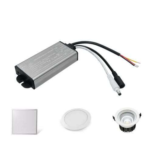 Kit de bateria de backup de emergência leve LED para baixo