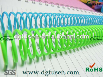 Plastic coil binding for office supply