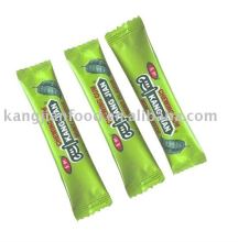 Mint chewing gum single piece