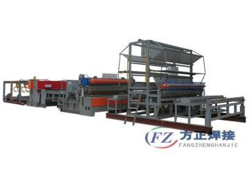 Welded Steel Bar Roll Mesh Machine