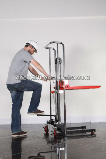 400kg 1.7m hand stacker platform