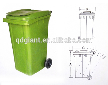 240L plastic recycle bin