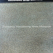 Bronzed suede fabric