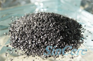 Anthracite filter material