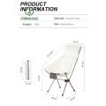 Foldable Aluminum Alloy High Back Camping Beach Chair