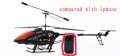 Capteur infrarouge RC hélicoptère avec caméra