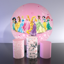 016 Disney Princess Fancy Printing Round Cover