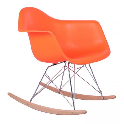 Пластиковое кресло-качалка Eames RAR