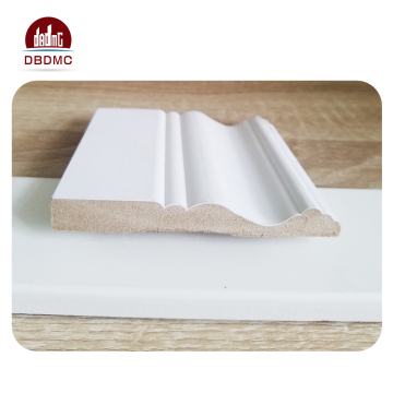 Decorative primed mdf moulding skirting moulding ,crown moulding ,trim moulding