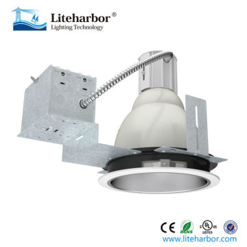 E26 8" Vertical HID Metal Halide Architectural Housing With LED Downlight