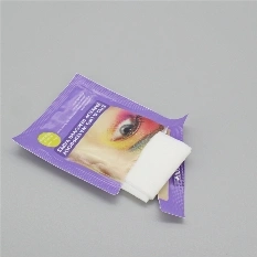 Eyes and Lips Waterproof Makeup Remover Wet Wipes Facial Cleaning Wipes Single Pack