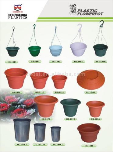 Plastic Flower pot and Hanging Flower pot