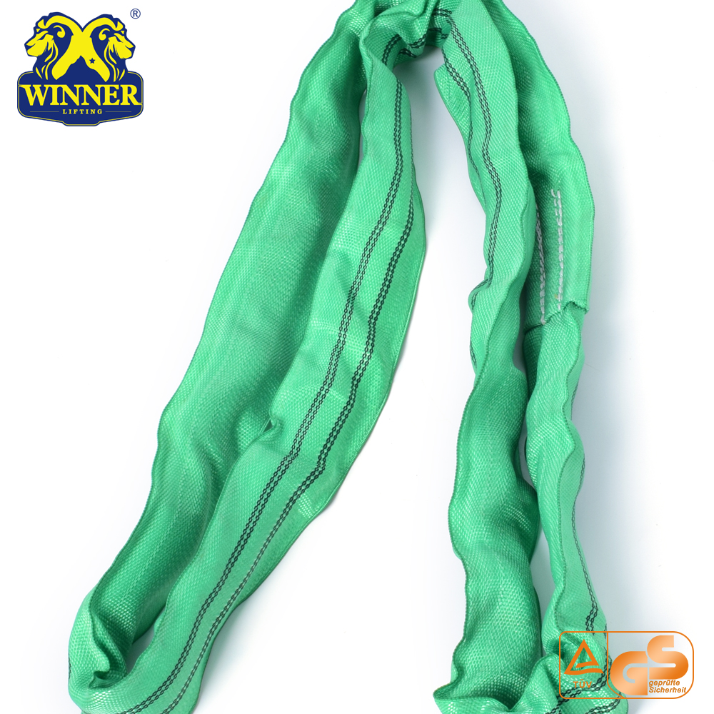 2 Ton Polyester Soft Round Sling Endless Loop Round Sling