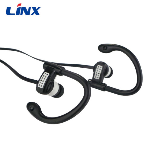 Impermeable con cable para auriculares con gancho para la oreja de Amazon Hot Sell