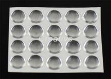 Smart Silver Chrome Offset Printing 3D Domed Badges Custom