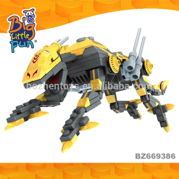 2016 best plastic robot toys super hero building blocks educational robot toys for kids