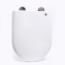 Eco-fresh Durable White Bathroom Smart Cover Toilet Seat