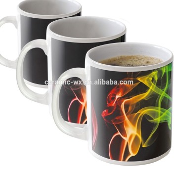 Customized photo on mug with magic cup