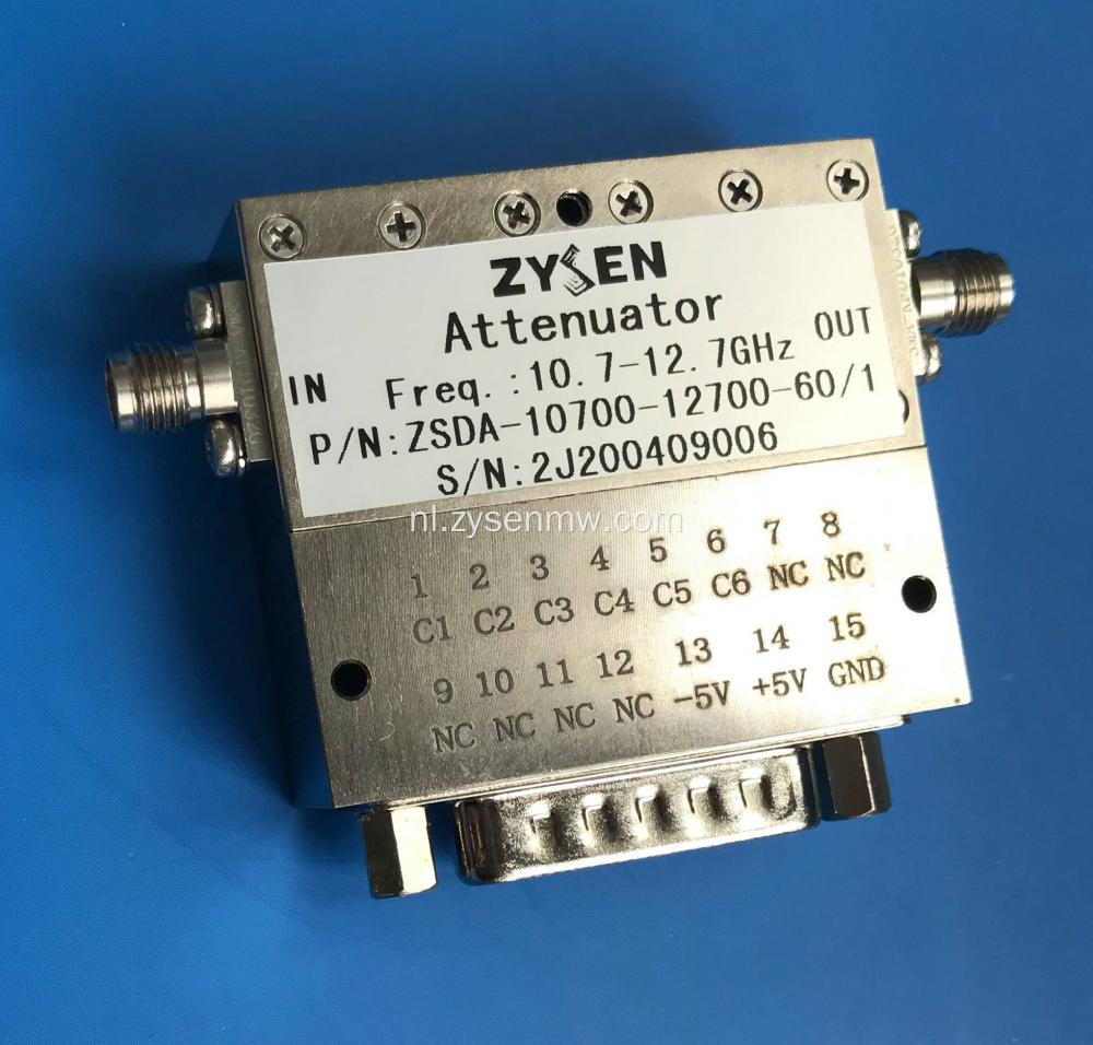 17.7 tot 21,7 GHz Digital Attenuator