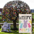 Welcome Easter Garden Flag