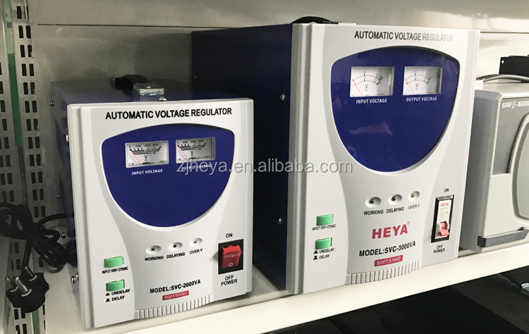 Bangladesh Function of SVC SVR 2000VA 3KVA 2KW 220VAC Servo Voltage Stabilizer