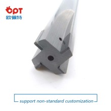 PCD milling key v cutter blade