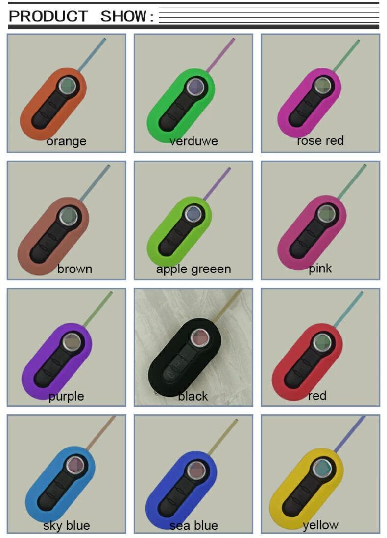 silicone key shell