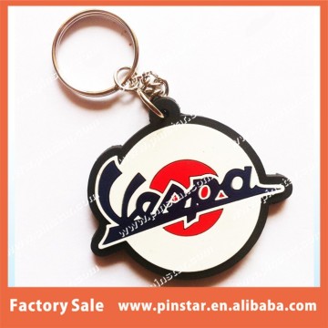 Wholesales Vespa Keychain PVC Motorcycle Keychain