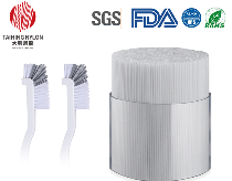 PBT filaments for pot washing brush