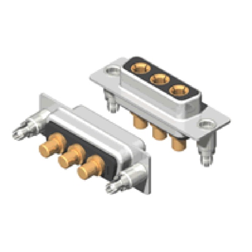 Type de soudure femelle droit D-SUB 3W3 DIP