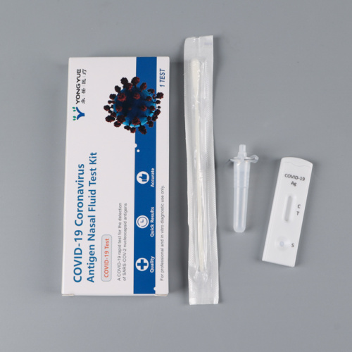 kit di prova covid del tampone nasale