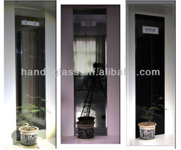 hande colorful float glass mirror