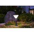 Belle lampe solaire PC résistante aux intempéries pour jardin extérieur