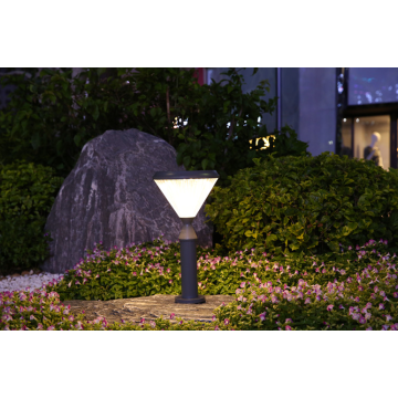 Beautiful weatherproof PC solar light for outdoor garden