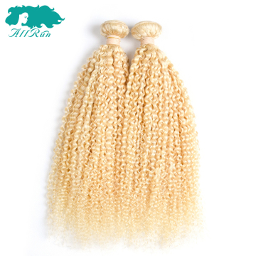 Best price 613 virgin human hair curly blonde weave