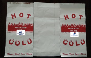 hot chicken foil bag,fried chicken bag,foil paper bag