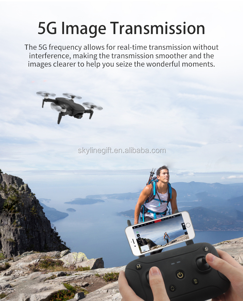 JJRC New AURORA JJRC X12 Quadcopter Drones with 5G 1080P Camera HD Optical Flow 25Mins Flying Time Stabilizing Gimbal
