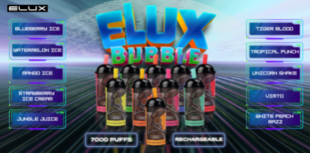 Original Elux Blase 7000 Puffs Einweg -Vape Vape Stift