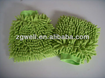 Car microfiber wash glove