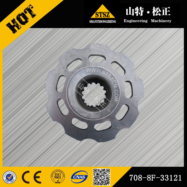 Travel motor cylinder block 708-8F-33121 for KOMATSU D275A-5D