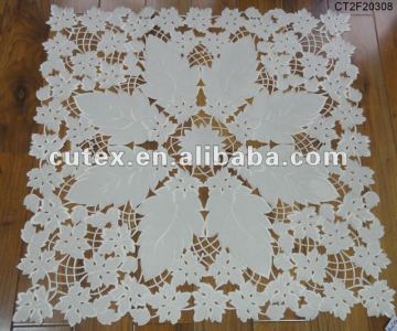 white embroidered tablecloths