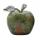 Artesanía de piedras preciosas de manzana de 1,2 pulgadas para decoración de la oficina en el hogar
