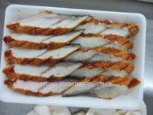 Frozen roasted eel slice