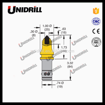 C21 Kennametal Teeth for Foundation Drilling Tools Bucket Teeth Auger Picks