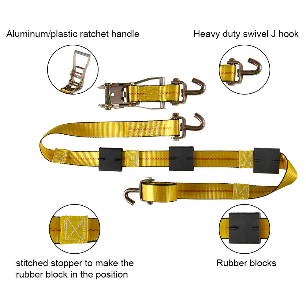 Завязкі для колаў Wheel Tie Downs