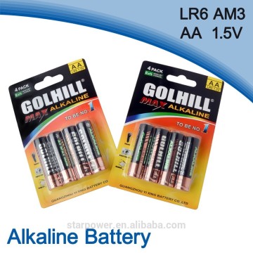 LR6 Size aa wholesale batteries