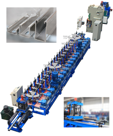 PV Strut Channel Roll Forming Line